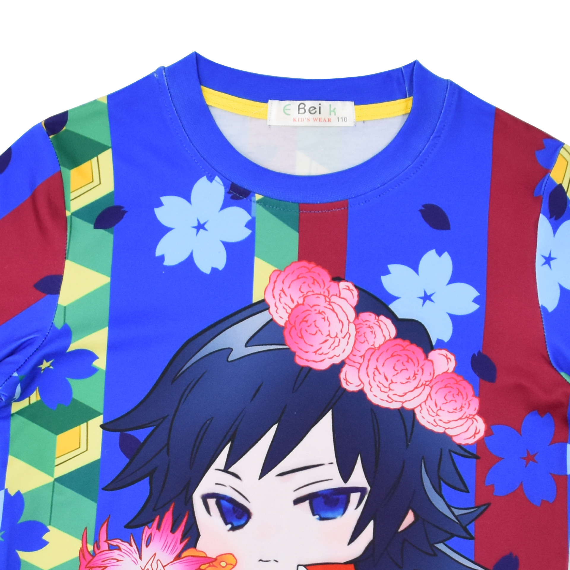 2021新款 鬼灭之刃 demon slayer 中大童家居服长袖睡衣套装 6305