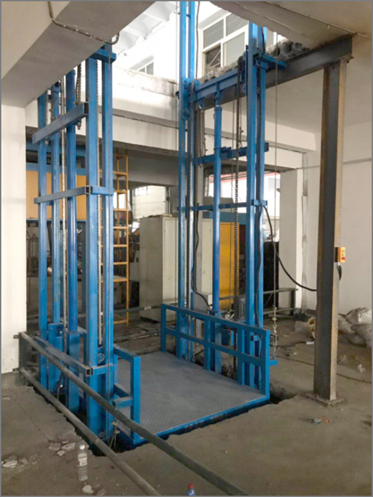 工厂定制液压升降货梯 3吨货物提升机 链条导轨式升降机平台