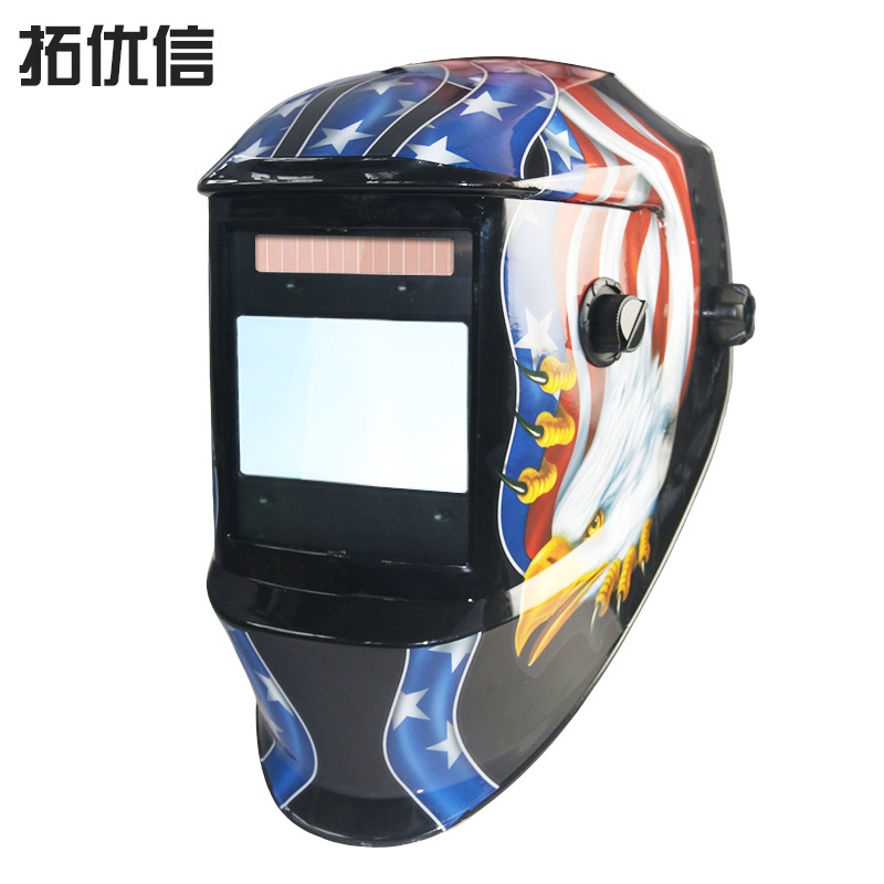 large window 4 sensors solar automatic dimming large screen welding mask helmet welding helmet welder helmet