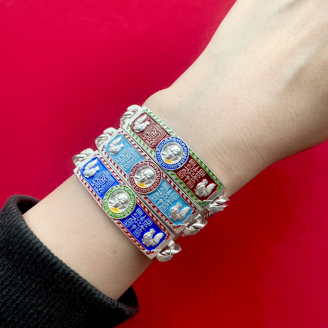 甄心新款泰国佛牌龙婆瑞手链2566年阿百家女款瑞爷手链-阿里巴巴