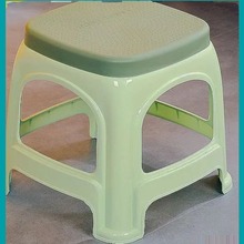 塑料小凳子沙发凳加厚可叠放客厅餐厅矮凳圆凳方凳椅子出租房用