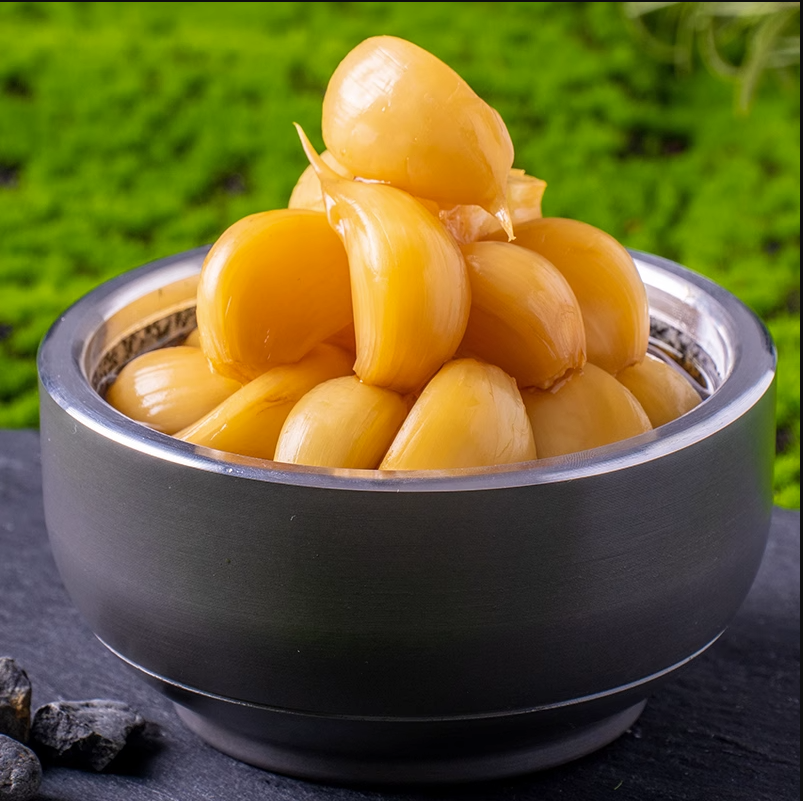 亲嘴蒜糖醋蒜腌渍大蒜头2.8kg蒜瓣即食糖蒜咸菜下饭菜爽口小菜