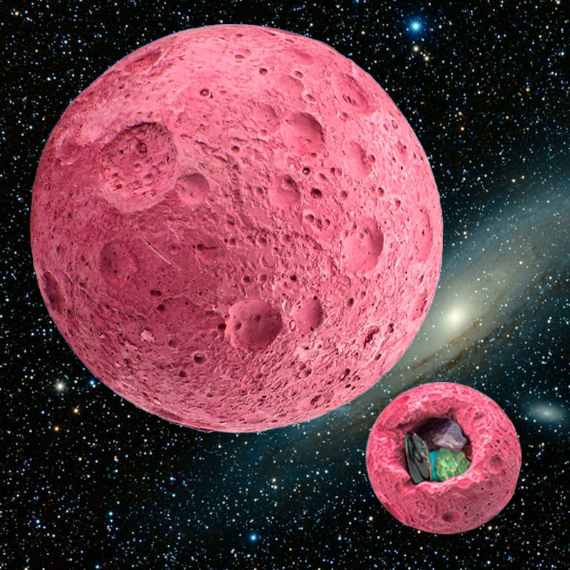 一件代发火星矿石盲盒星球挖矿原石儿童女孩手工月球天然宝石考古