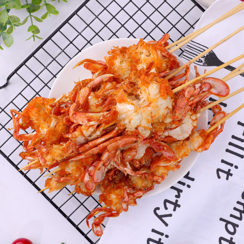 油炸螃蟹