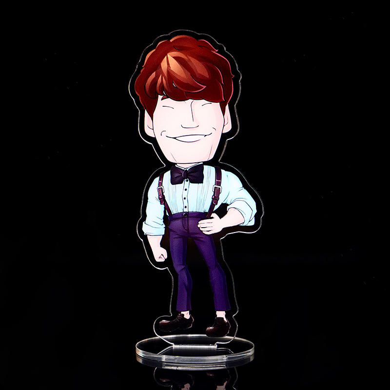 亚克力动漫立牌可定制人形立牌定做有机玻璃明星卡通桌面人物摆件