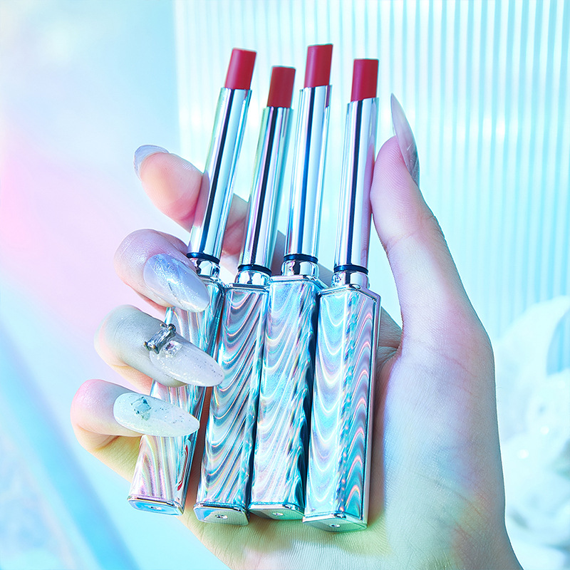 hih小细管口红滋润不掉色水光镜面唇釉丝绒雾面哑光滋润唇膏保湿