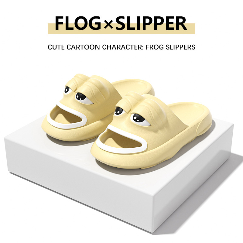 [Source Factory] Cross-Border Frog Slippers Summer Boys and Girls Special Internet Celebrity Foreign Trade Eva Sandals