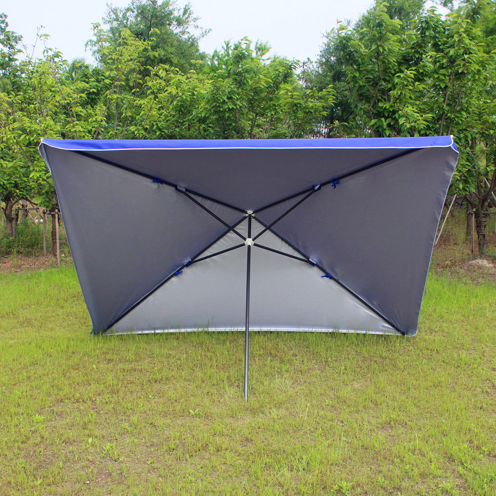 户外遮阳伞摆摊伞方形太阳伞庭院伞大型雨伞四方伞地摊伞3米大号