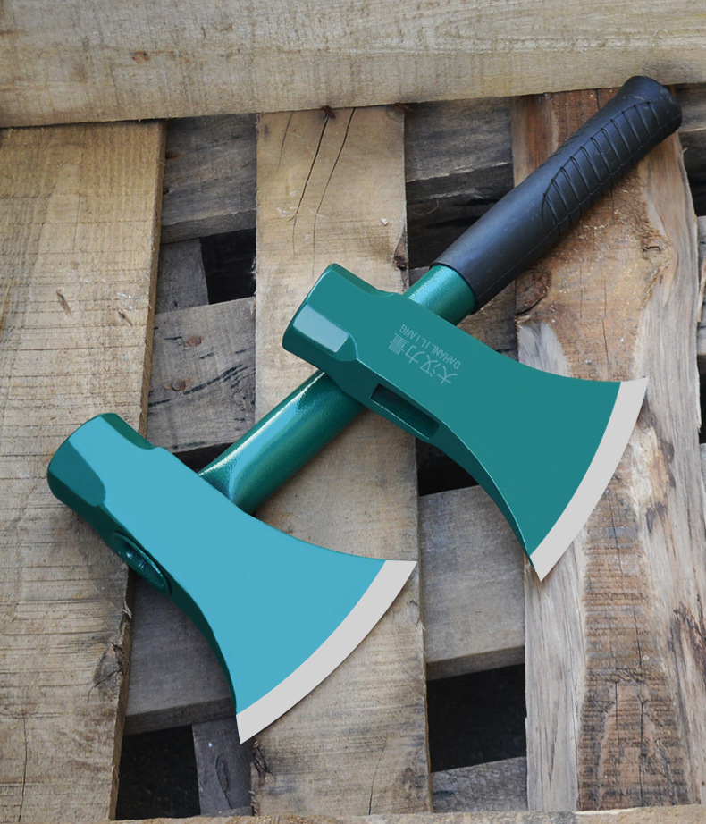 斧头锤斧 劈柴斧 伐木斧子 锋利砍斧 钢管柄斧子 不掉头户外斧子