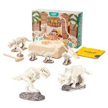 考古挖掘宝石恐龙蛋化石圆明园兽首12星座盲盒儿童玩具夜市摆地摊