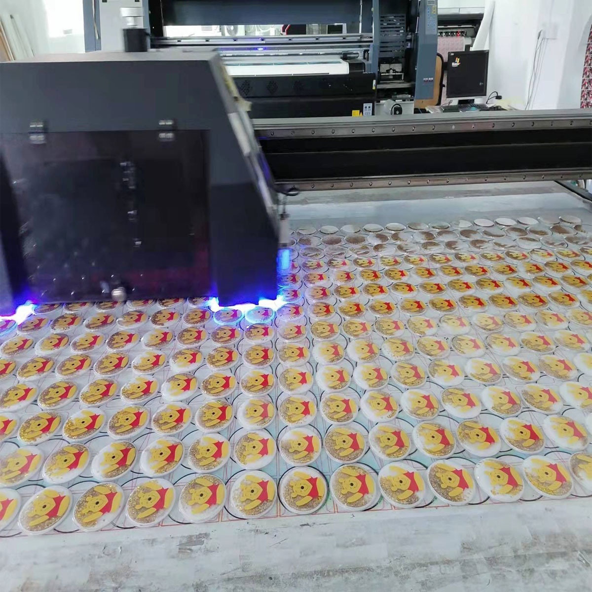 厂家来图定制亚克力uv彩印 高清uv数码印花加印logo