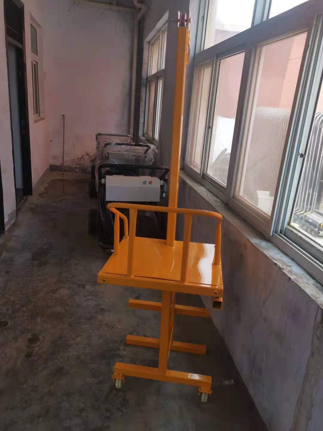 厂家直销建筑外墙悬挂高空施工作业单人简易座椅吊篮现货供应