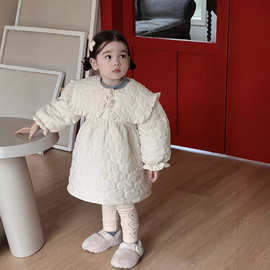 Sale  特价  特价   秋冬加绒棉连衣裙冬季加厚公主裙女宝宝加棉