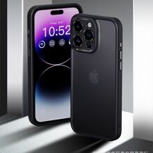 适用苹果15磨砂手机壳新款iphone14plus镜头全包13防摔肤感保护套