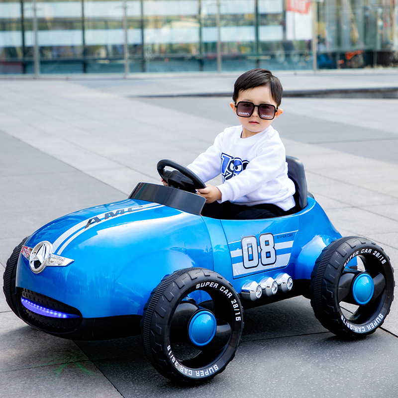 大款婴儿童电动车四轮遥控汽车1-6岁男女宝宝玩具车4轮充电可坐人