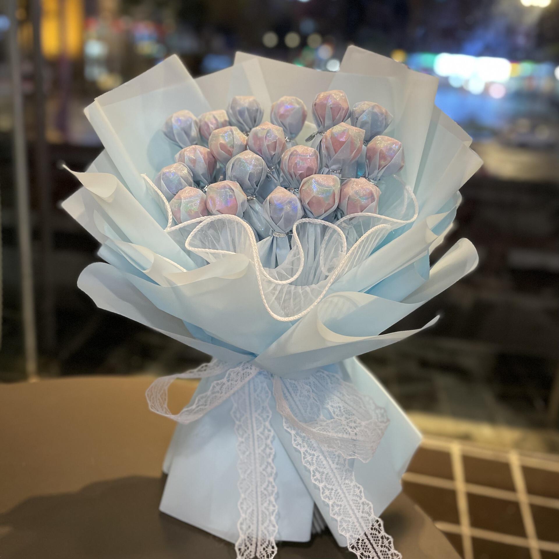 棒棒糖糖果花束成品生日礼物送女生零食闺蜜61六一儿童节520礼物