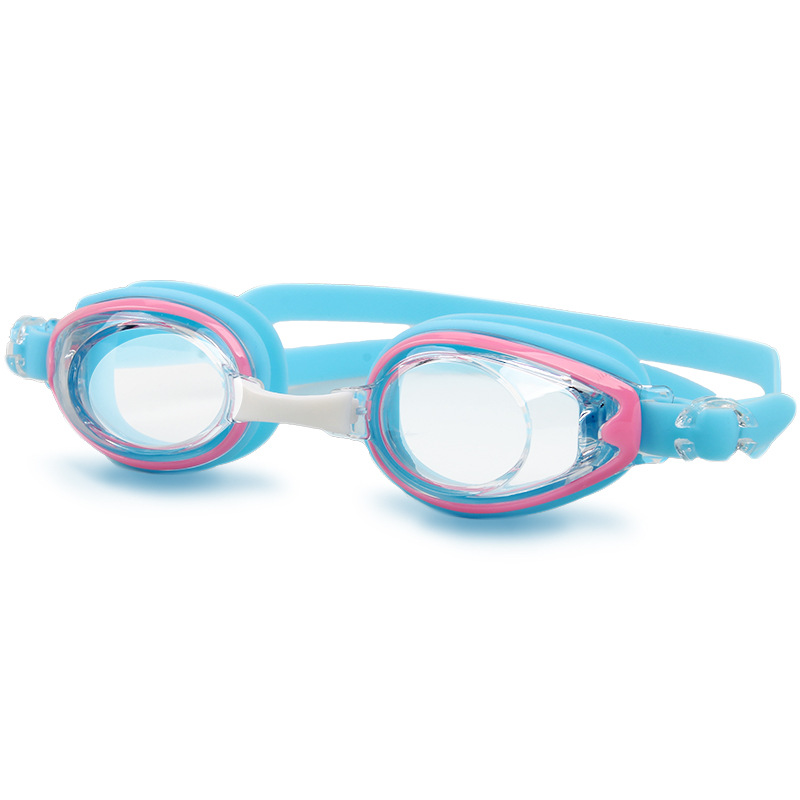 New Children's Swimming Goggles Waterproof Anti-Fog Hd Professional Girls' Boys' Swimming Glasses Children's Swimming Goggles Swimming Equipment