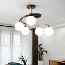 客厅灯2021新款主卧室房间灯简约餐厅灯小吊灯现代家用北欧风灯具