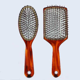 琥珀色透明气囊梳 男女家用气垫梳尼龙针卷发梳子 热销现货美发梳