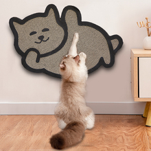 猫抓板立式耐磨不掉屑猫咪玩具日系挂贴墙猫爪板耐抓用磨爪耐悟瑞