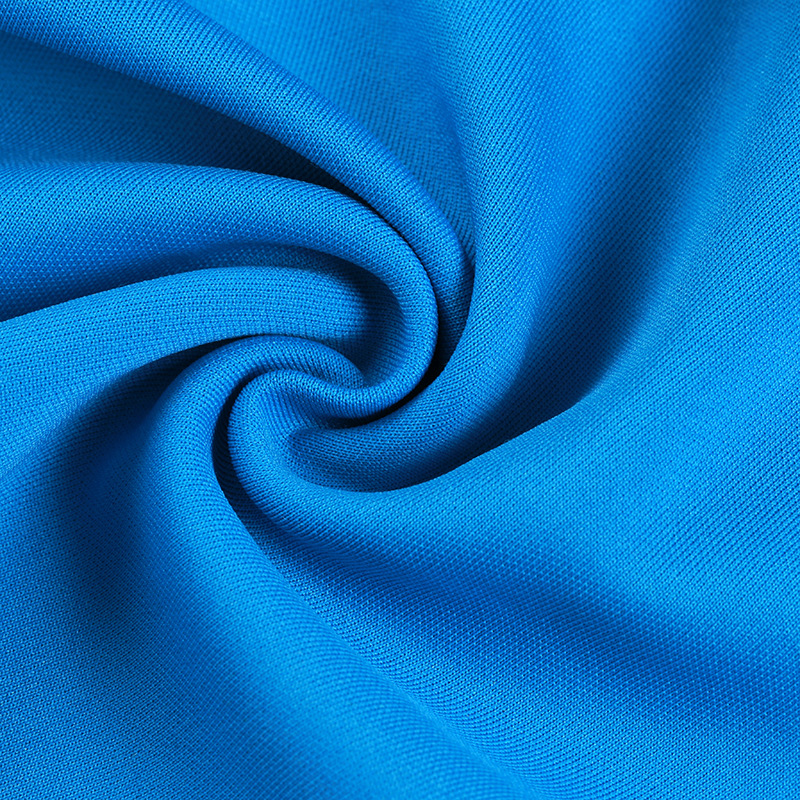 295g纯色涤盖棉交织布 双面涤盖棉秋冬瑜伽服运动服校服针织面料