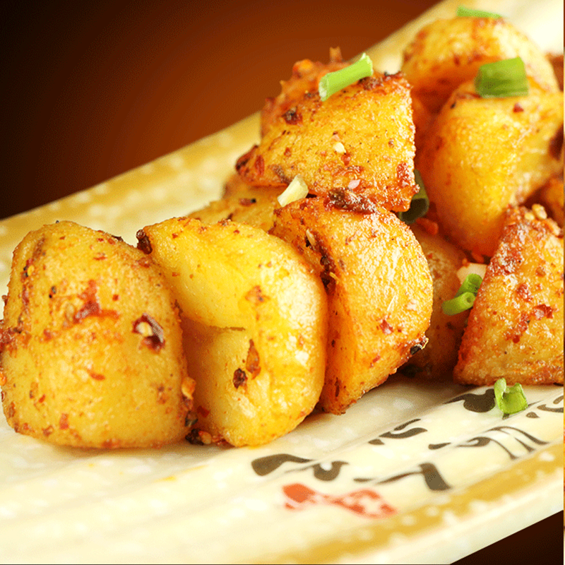 锅巴土豆半成品商用家用5/20斤冷冻云南特色油炸洋芋小吃炸土豆