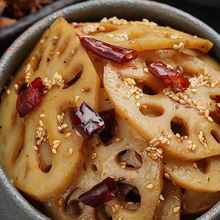 麻辣藕片脆香辣味藕丁素食零食香辣口味熟食卤味重庆特产小吃180g