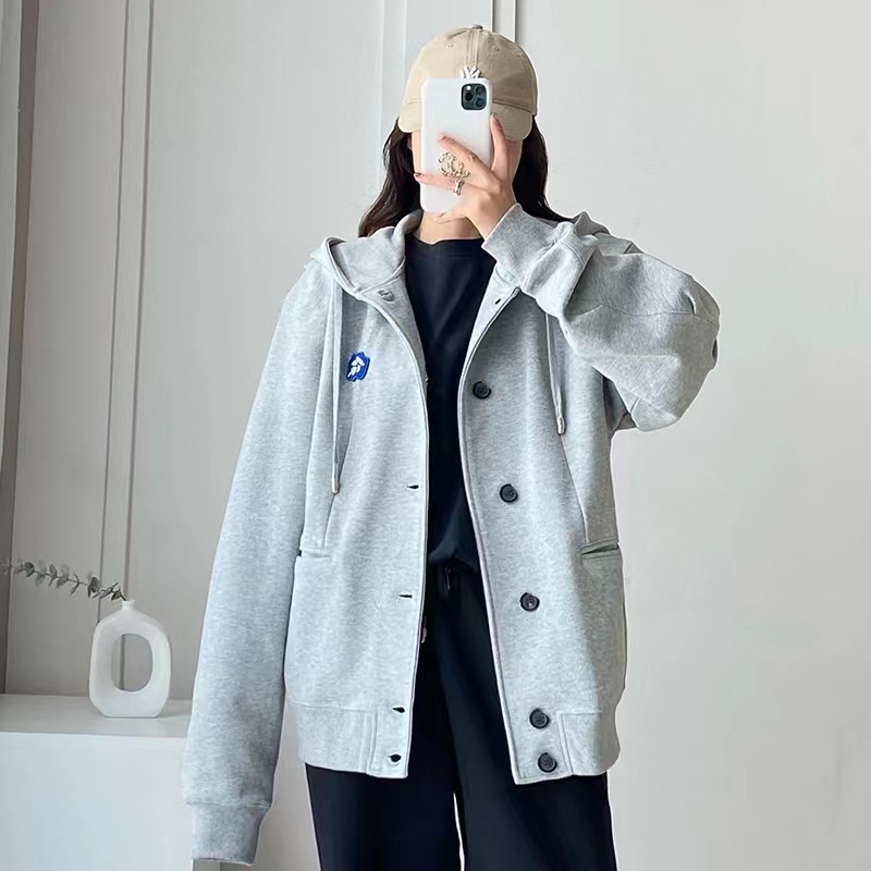 ader牛仔外套 春秋韩国小众潮牌开衫男女同款牛仔衣 即墨牛仔衣女