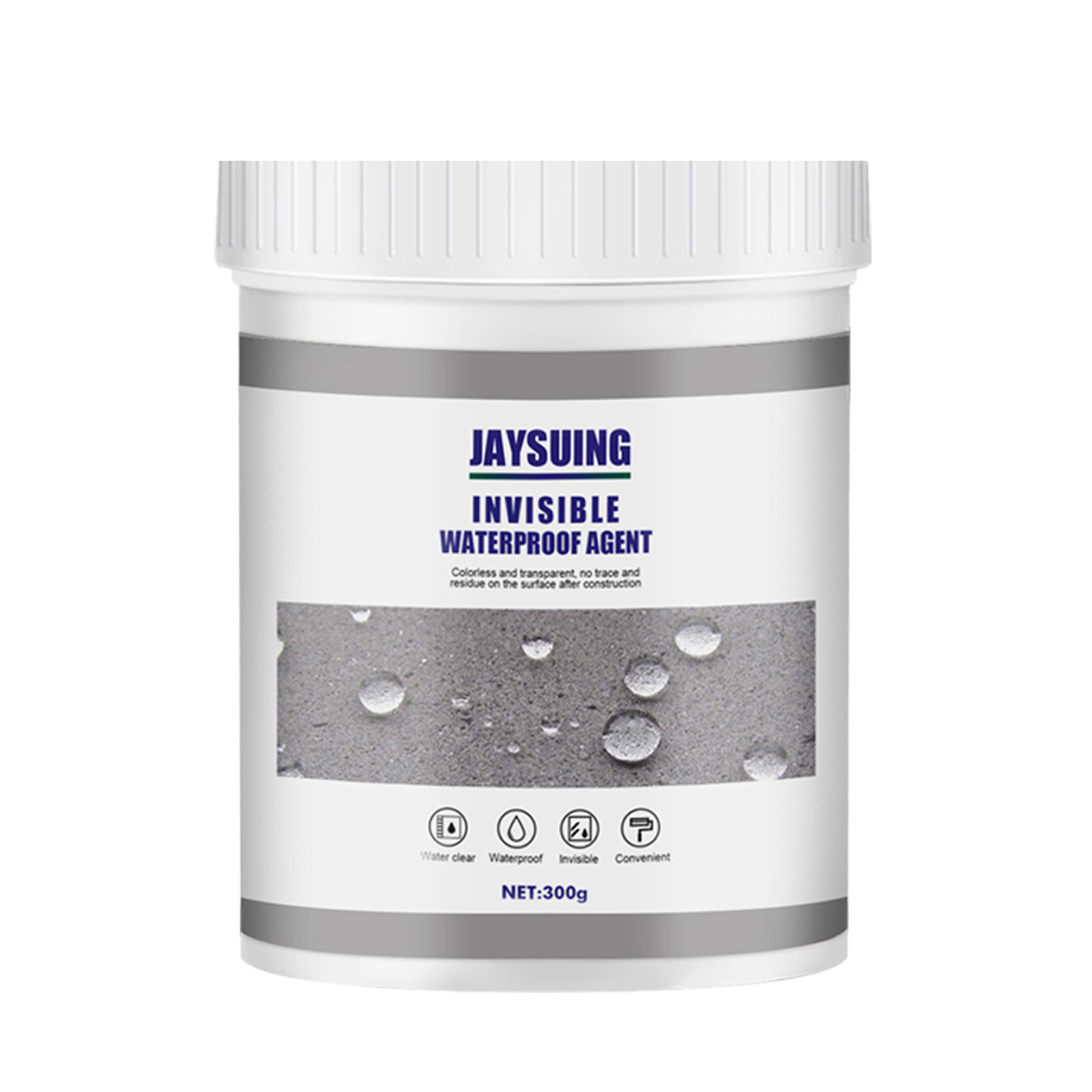 Jaysuing Waterproof Adhesive Sealant Bathroom Kitchen Exterior Wall Leak-Proof Water Blocking Repair Brick Leak-Proof Paint