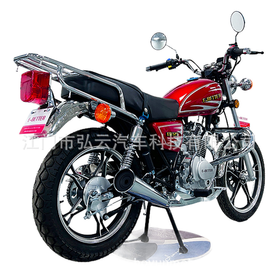 【工厂直供】外贸出口非洲坦桑尼亚e-better gn125铃木太子摩托车