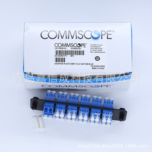 安普amp康普LC双工单模12对24芯光纤耦合器适配器法兰EK5809-001