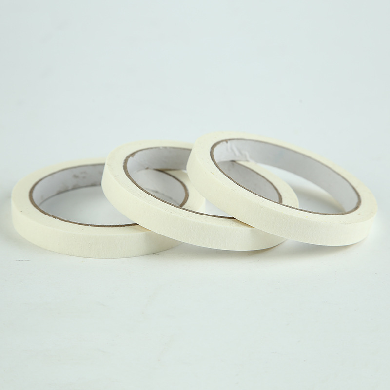 Factory Wholesale Single-Sided Masking Tape High Adhesive Medium Sticky Hand Tear Cover Masking Tape