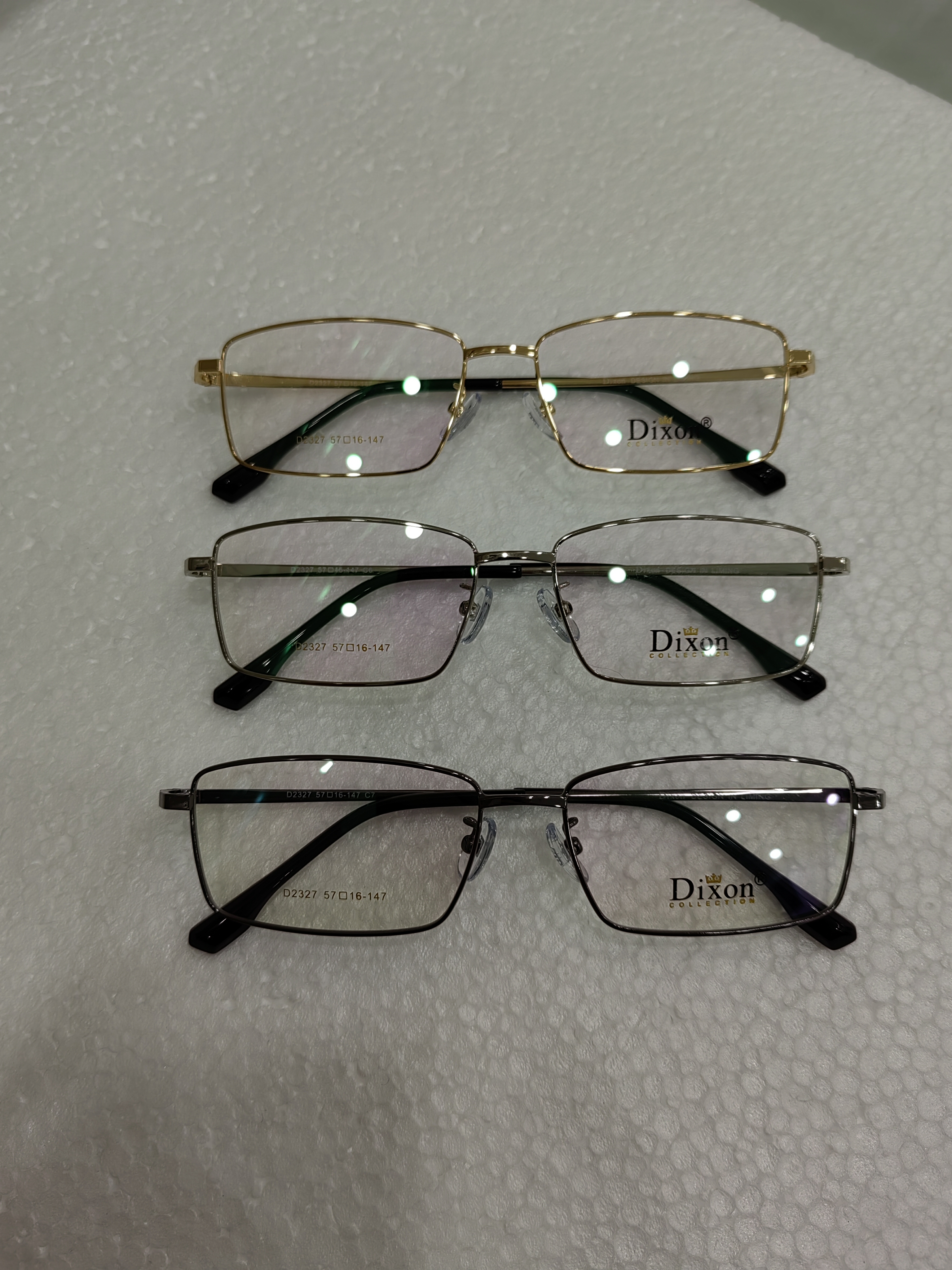 迪克逊23年12月8号新款全框合金时尚大框超轻配镜眼镜架2327-阿里巴巴