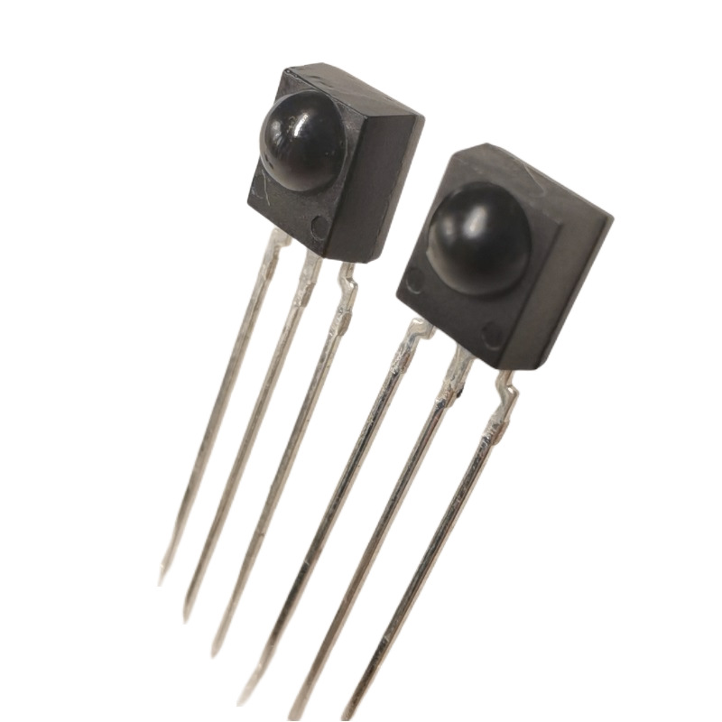 一体红外线遥控接收头抗干扰小鼻梁遥控红外接收头838红外接收管