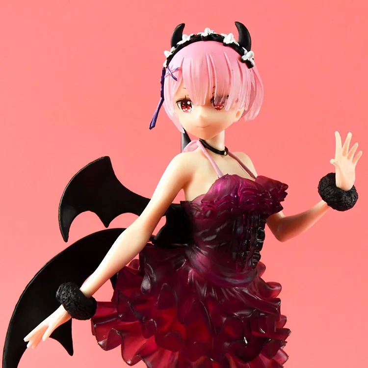 从零开始的异世界生活 恶魔 拉姆 天使 蕾姆 手办摆件模型