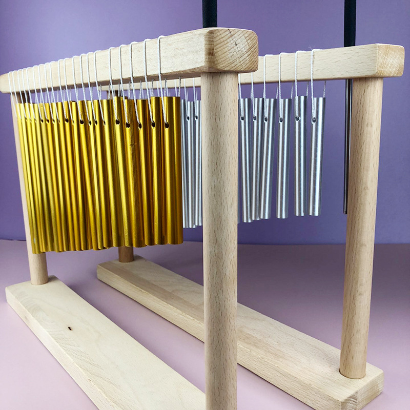 风铃现货 采耳道具设备20音风铃响铃编钟 排铃音束 风铃乐器