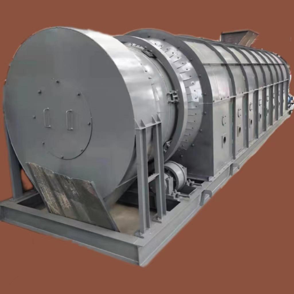 回转滚筒肥料化肥烘干机 大型复合肥烘干设备 回转窑式干燥