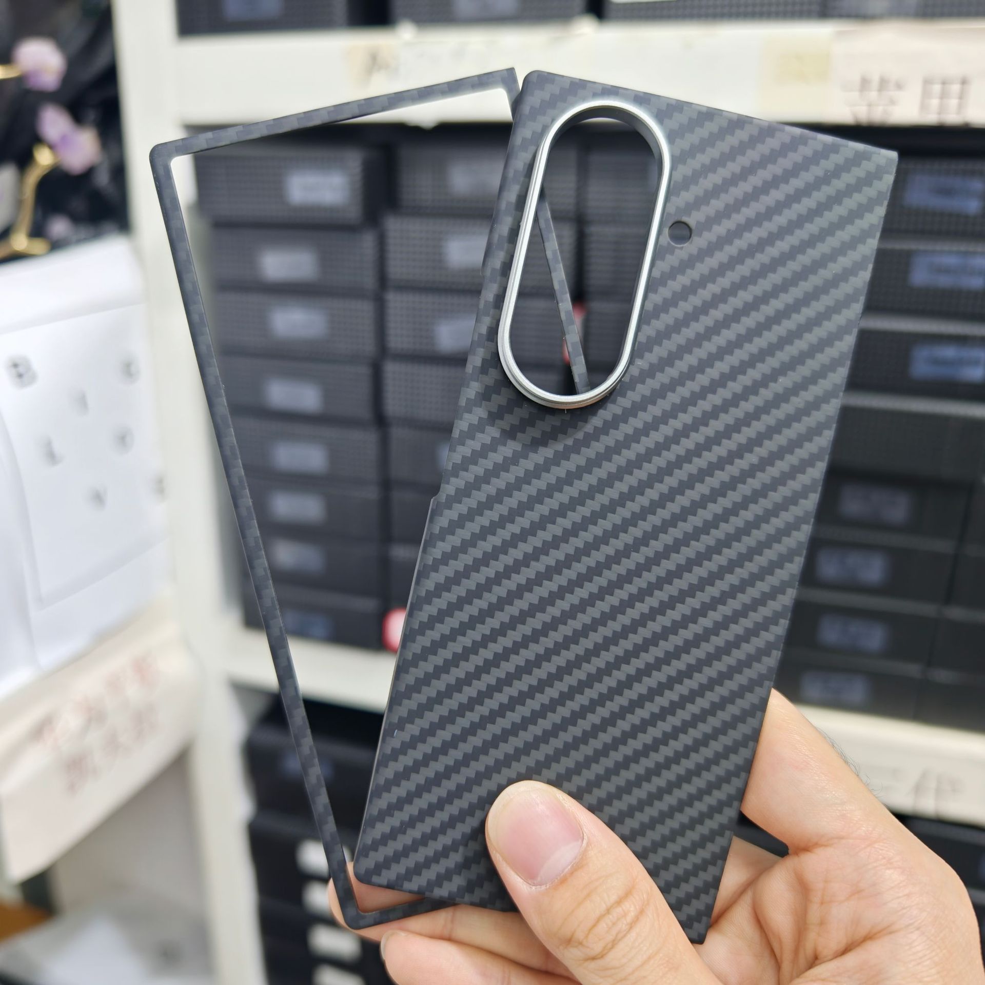 适用于三星Galaxy Z Fold7折叠手机壳凯夫拉芳纶纤维超薄防摔保护