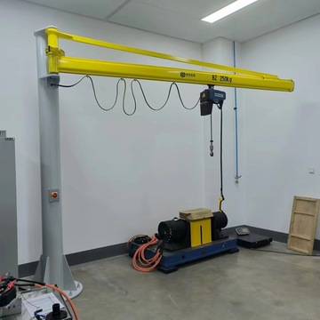 晔创轻小型kbk轨道柱式悬臂吊bz 125kg手动旋转180度 起升平稳