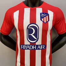 2023天津津门虎球衣新款中超天津泰达主场蓝白间条球迷服泰达球衣