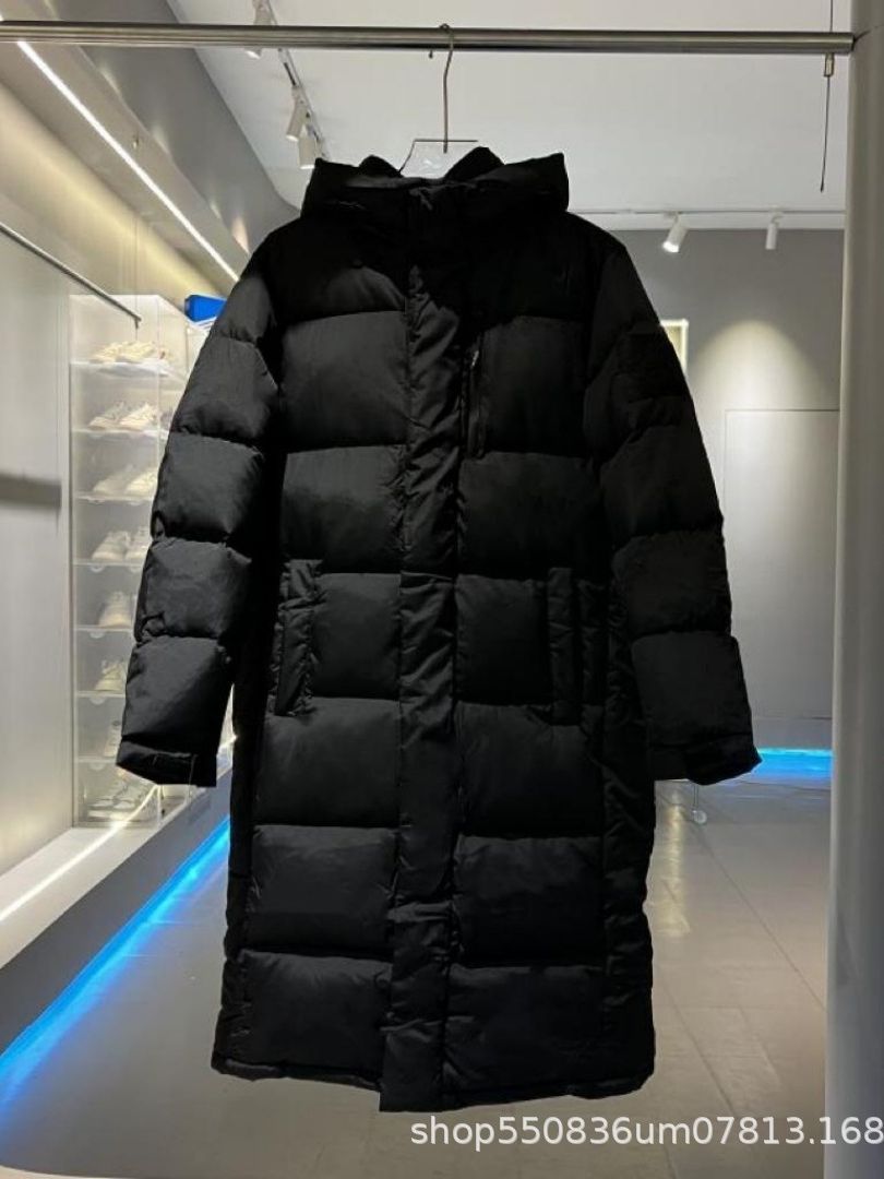 莆田高版本超长款羽绒服申敏儿同款男女士情侣款面包服夹克外套潮
