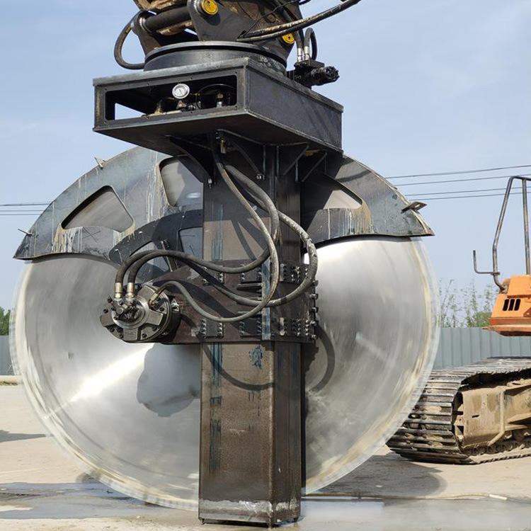 中旺  矿山采石隧道岩石锯 大直径石材切割锯 钢筋混凝土切割锯