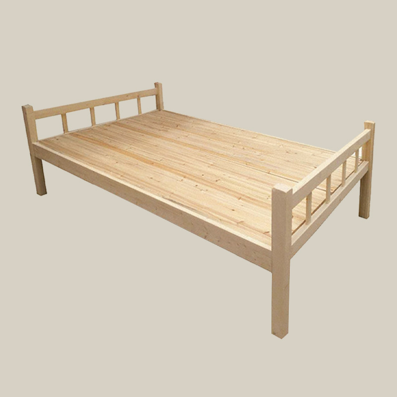 5米民宿1.2米松木架子床批发定制