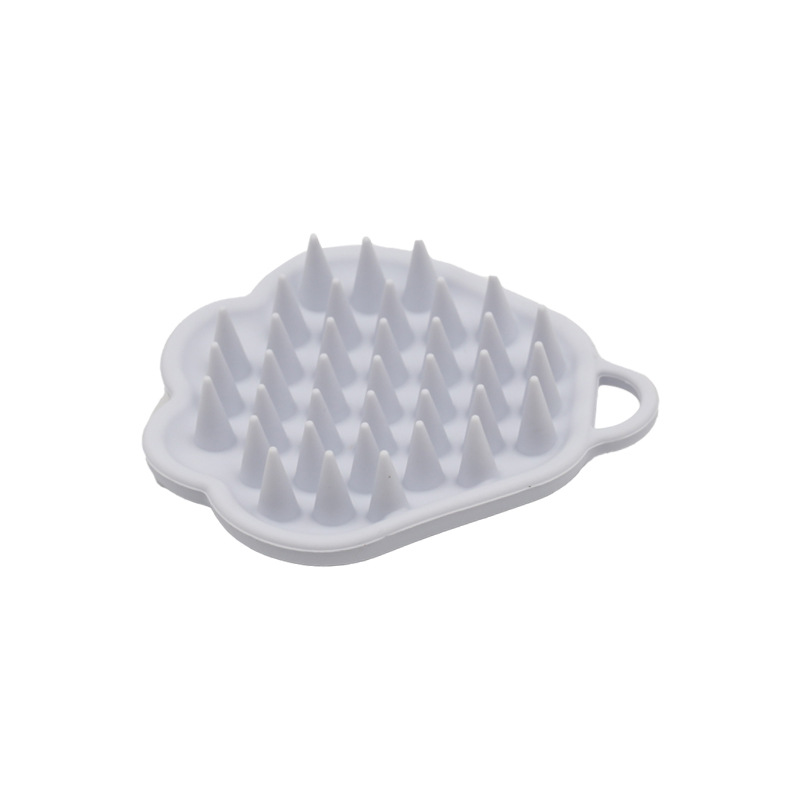 Silicone Shampoo Brush Shampoo Comb Head Massage Tool Silicone Brush Cleaning Anti-Itching Scratch Brush Head Meridian Massage Comb