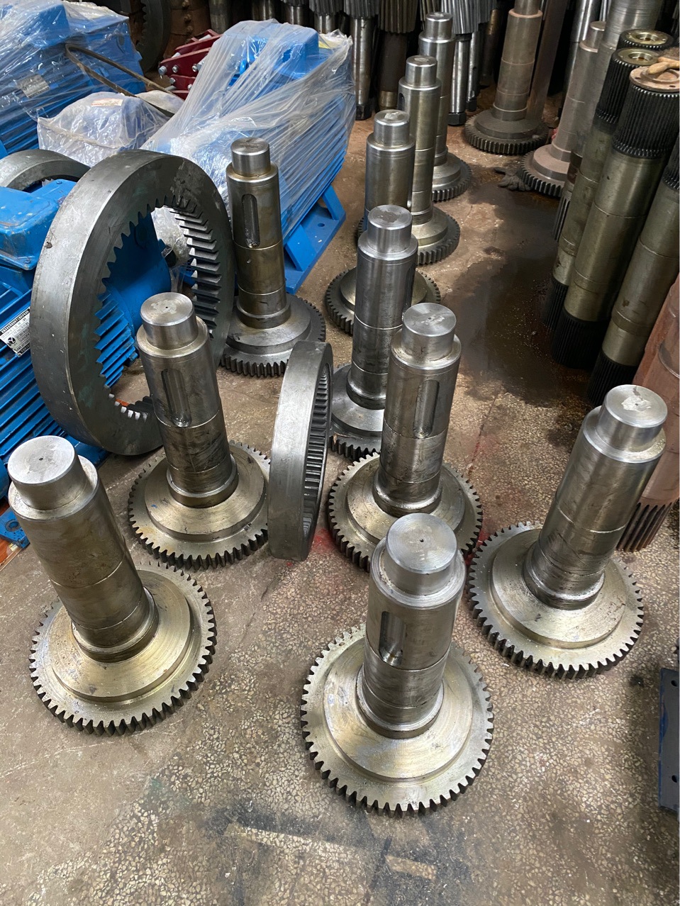 减速机配件jzq,zd,zs,zl系列高速轴,中间轴,大小齿轮,箱体