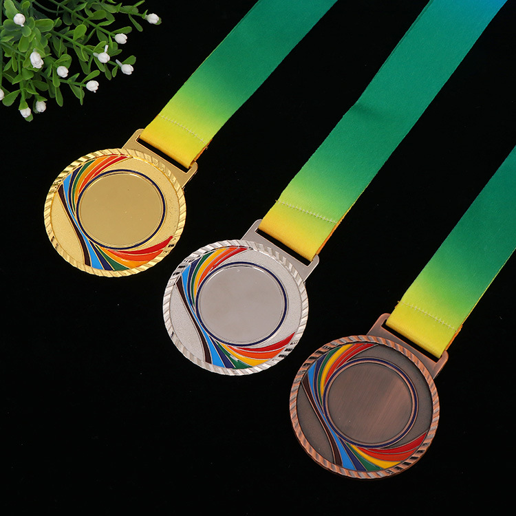 奖牌制作 创意金属学生运动会纪念章 公司年会活动赛事颁奖奖牌