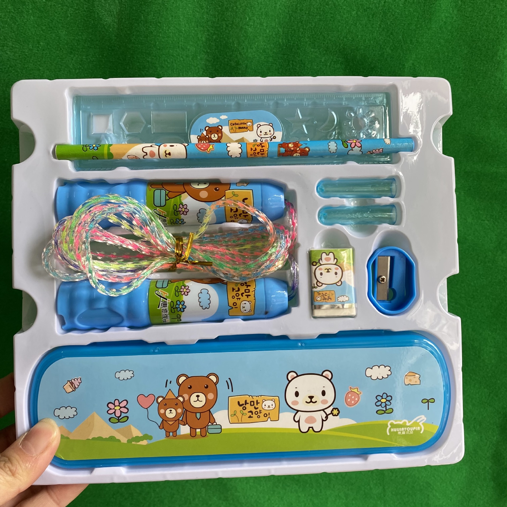 六一儿童节文具套装礼品幼儿园毕业奖品批发学生学习用品伴手礼物