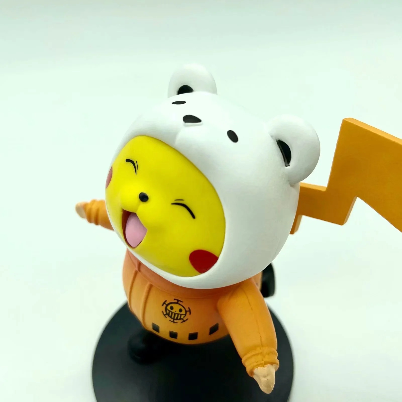 宠物小精灵 口袋妖怪 潮服笑脸皮卡丘 q版公仔 袋装手办