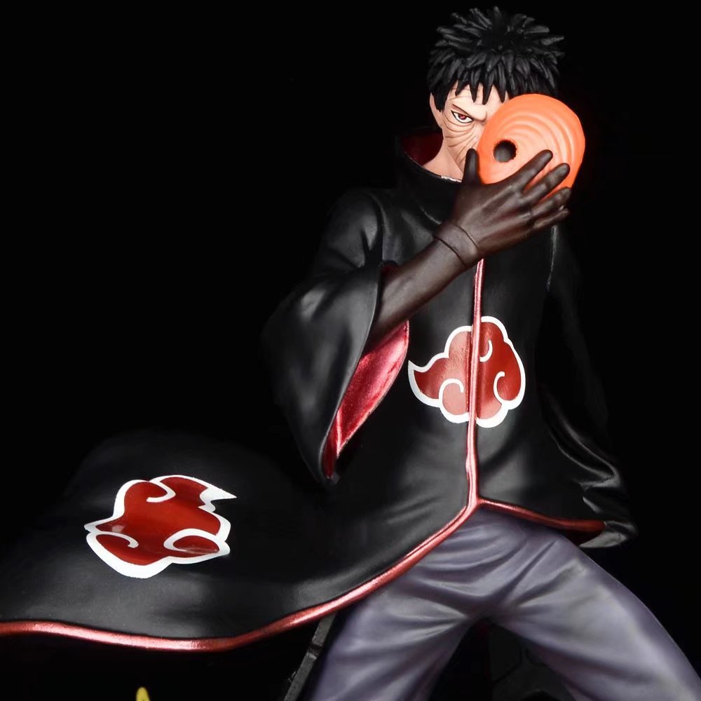 火影忍者 殿堂晓组织阿飞带土 三头雕 雕像 手办模型 公仔摆件