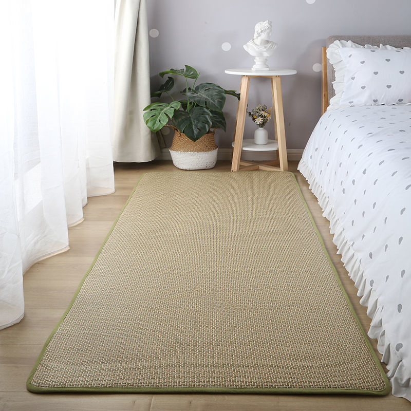 日式藤席地垫客厅卧室夏季地毯地铺爬行垫飘窗榻榻米凉席防潮地垫